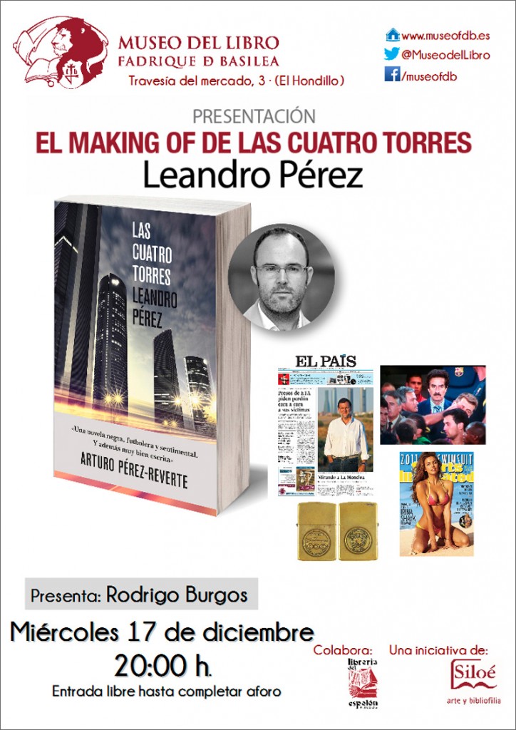 Cartel del making of de Las Cuatro Torres